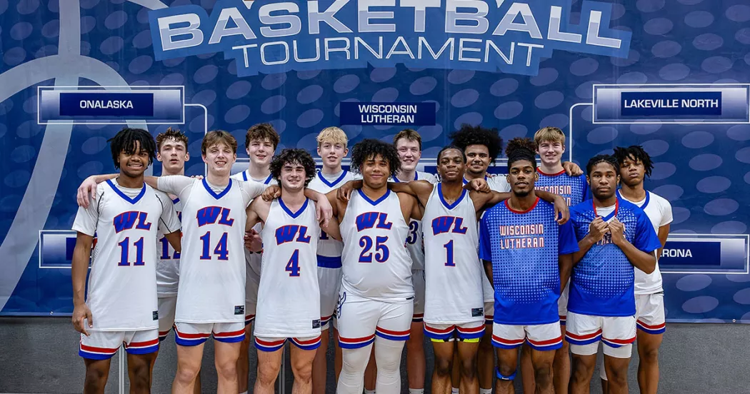 2023 Wisconsin Lutheran Vikings boys basketball team