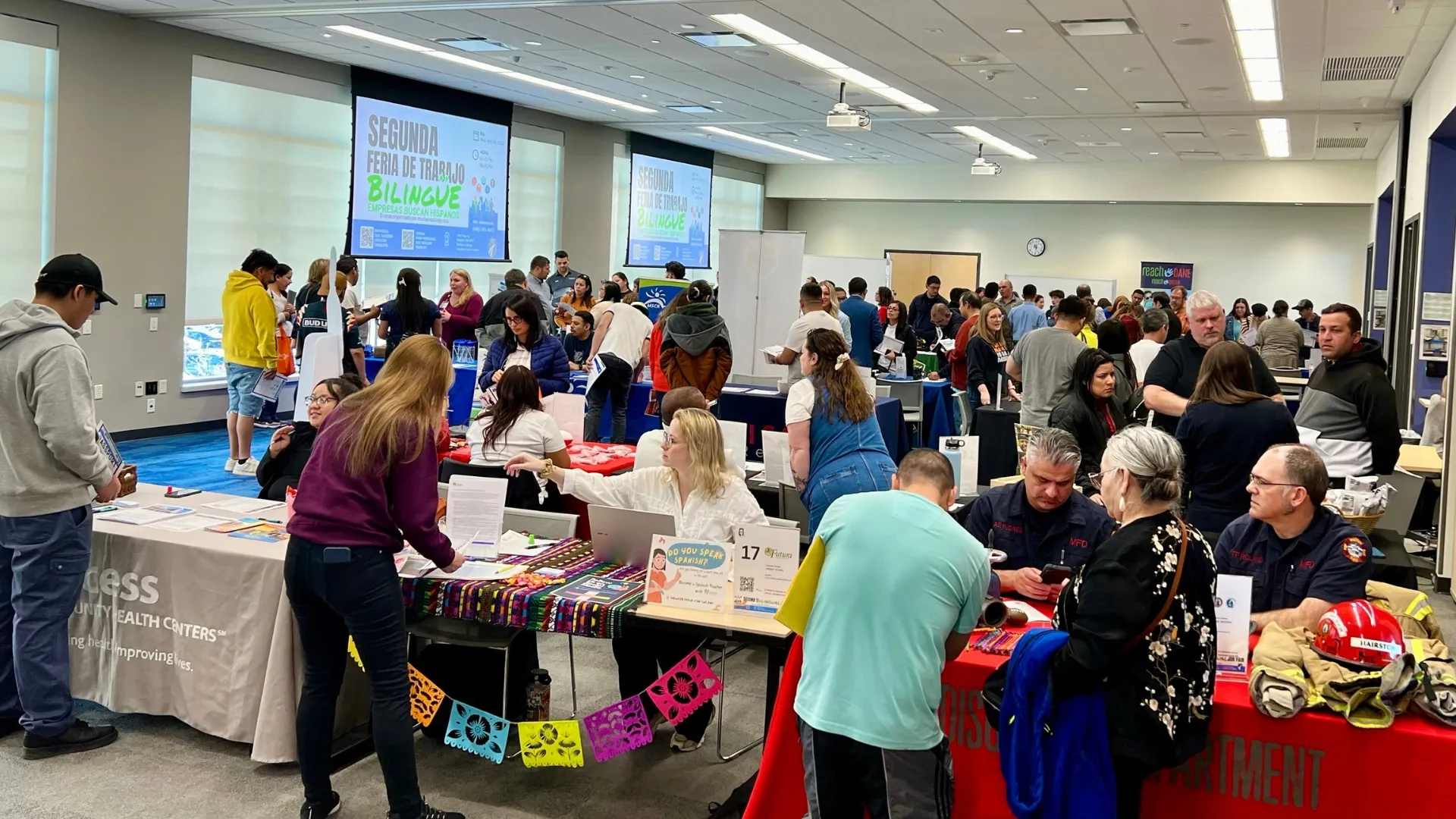 Job Fair Participants at Goodman South Campus