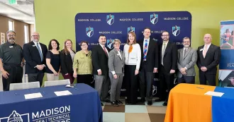 Leadership from Madison College and UW-Platteville